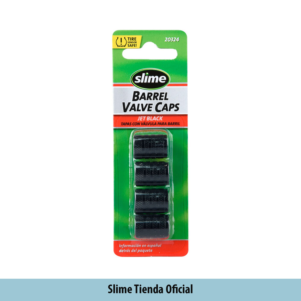 Tapas De Válvula Tipo Barril Negro Slime image number 0.0