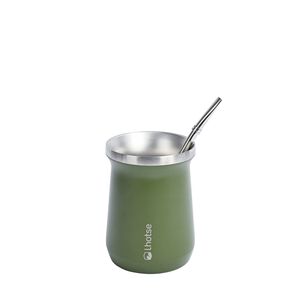 Mate Acero Inoxidable Con Bombilla Lhotse Green