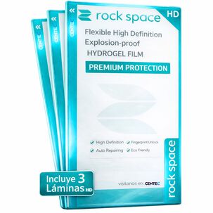 Pack 3 Hidrogel Rock Space Hd Para Apple Iphone 15 Pro