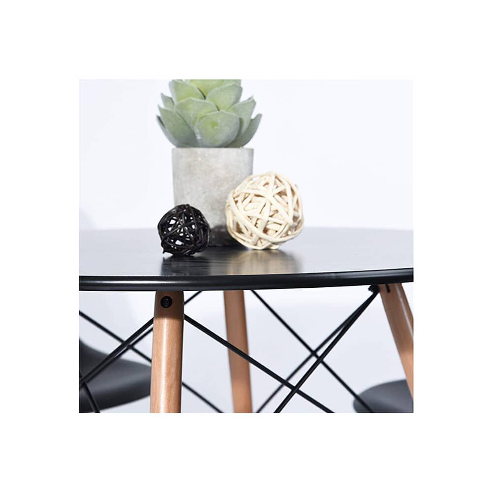 Mesa Eames Redonda 120cm Negra image number 2.0