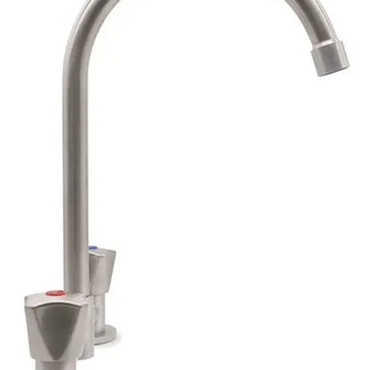Combinaci&oacute;n Grifo Llave Doble Para Lavaplatos Fregadero Modelo Delia Marca Stretto image number 5.0