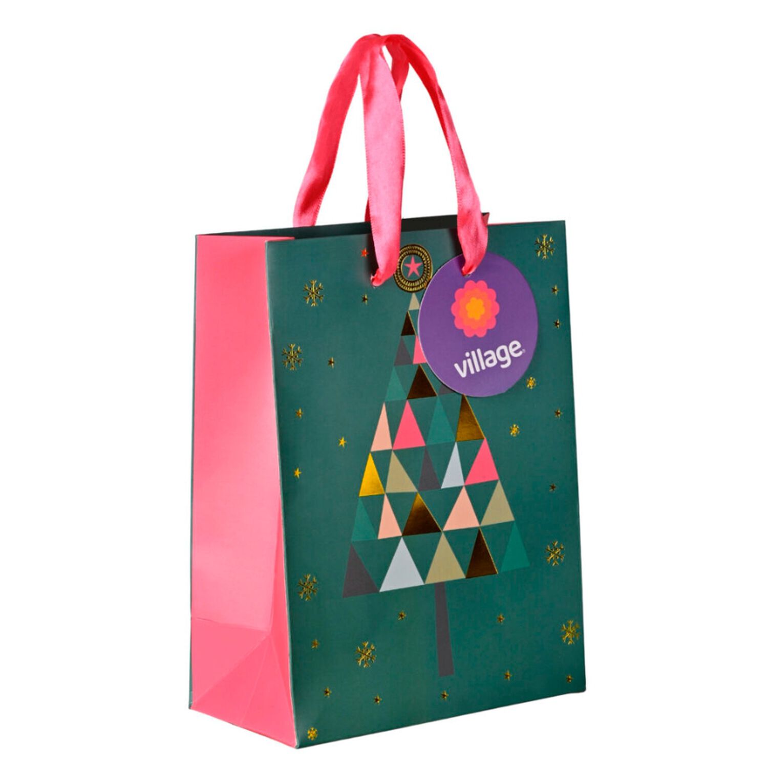 Bolsa De Regalo Navidad S Village image number 2.0
