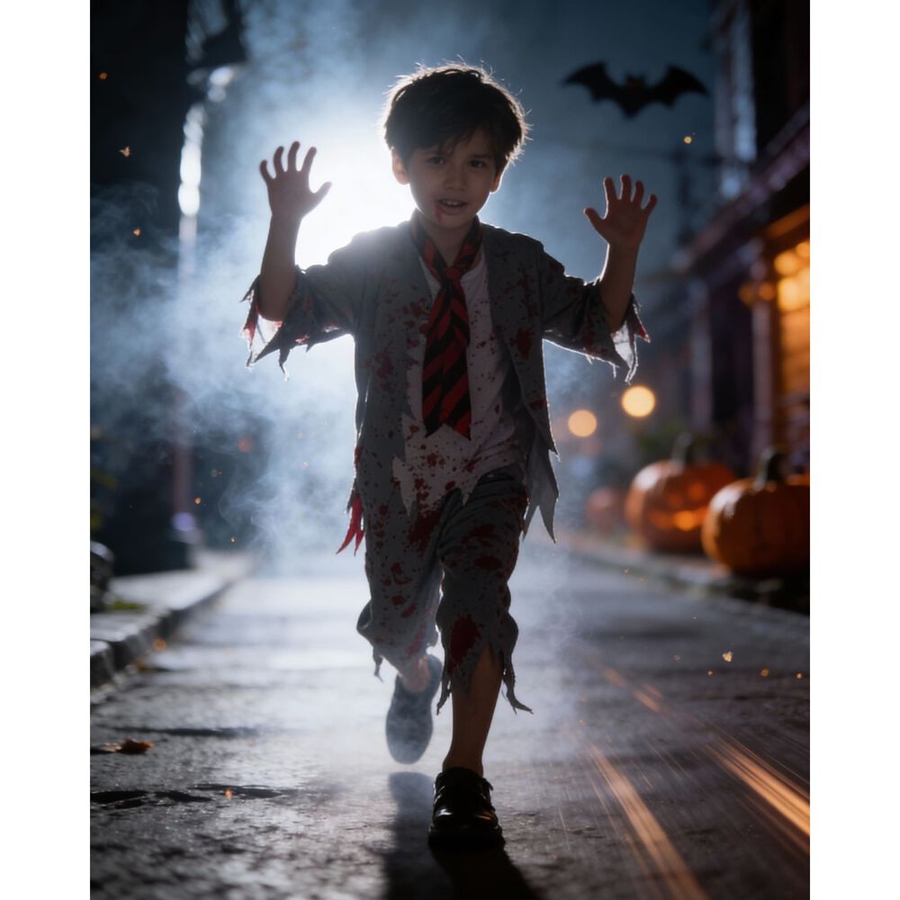 Disfraz Infantil Zombie Escolar image number 1.0