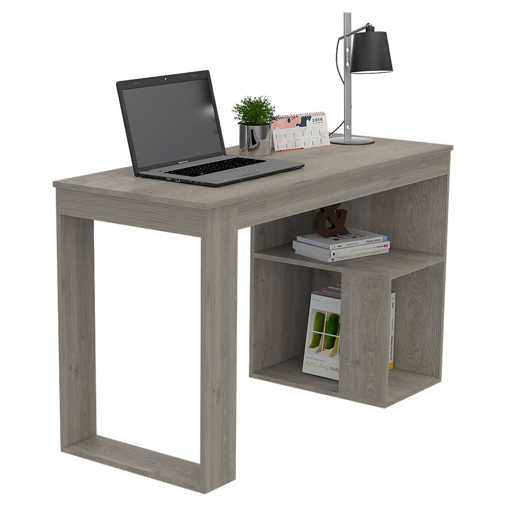 Escritorio 120x73,5x50 Cm Fm-037g Gris image number 1.0