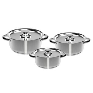 Set Bateria De Cocina 6 Piezas Acero Inoxidable 420-6ss Wens