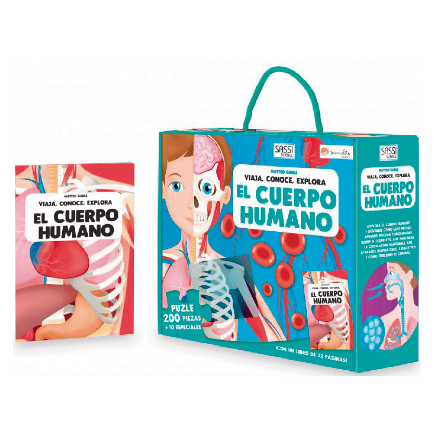 Libro Y Puzzle Cuerpo Humano image number 0.0