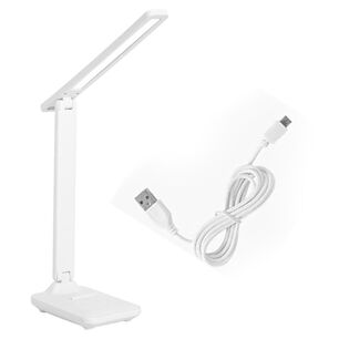 L&aacute;mpara Led De Escritorio Plegable T&aacute;ctil Regulable 3 Tonos De Luz