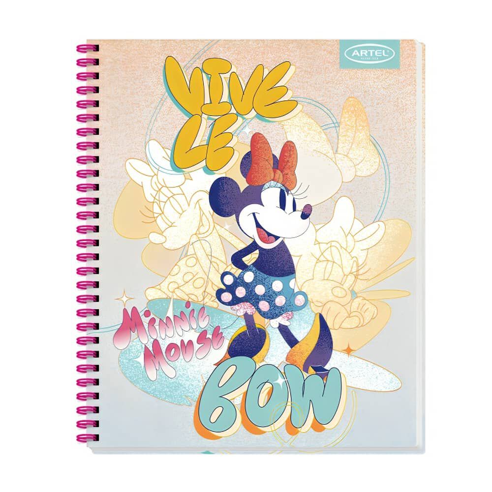 Pack 10pcs Cuadernos Univ 100hj Minnie Bow Artel 0385 image number 3.0