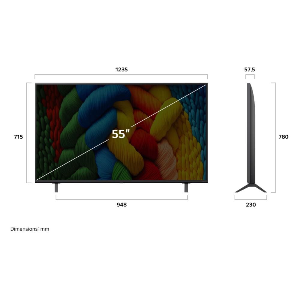 Led 55" Lg 55nano80asa / Ultra Hd 4k / Smart Tv image number 5.0