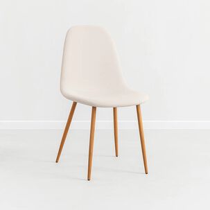 Silla Spoon Velvet - Crema