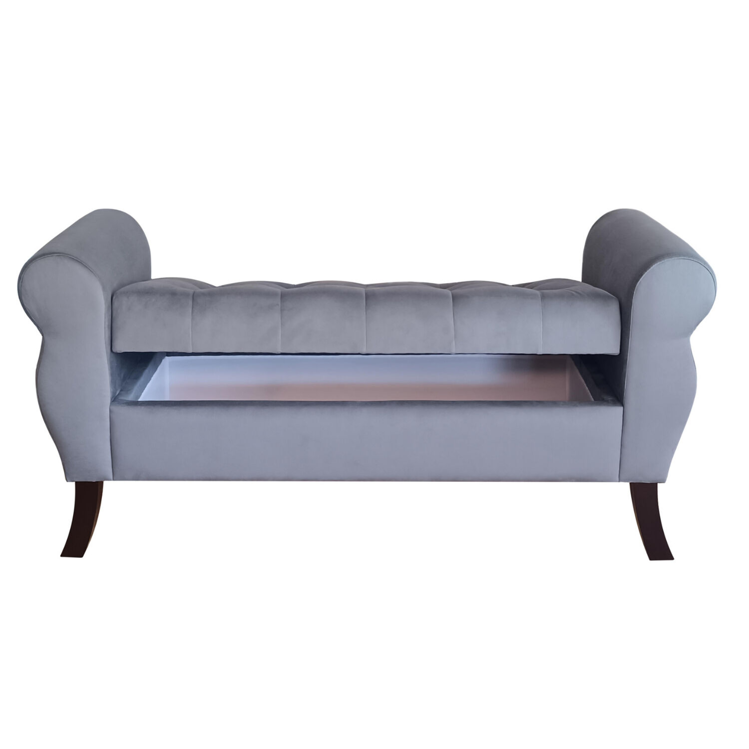 Banqueta Baul Diva Color Gris image number 1.0