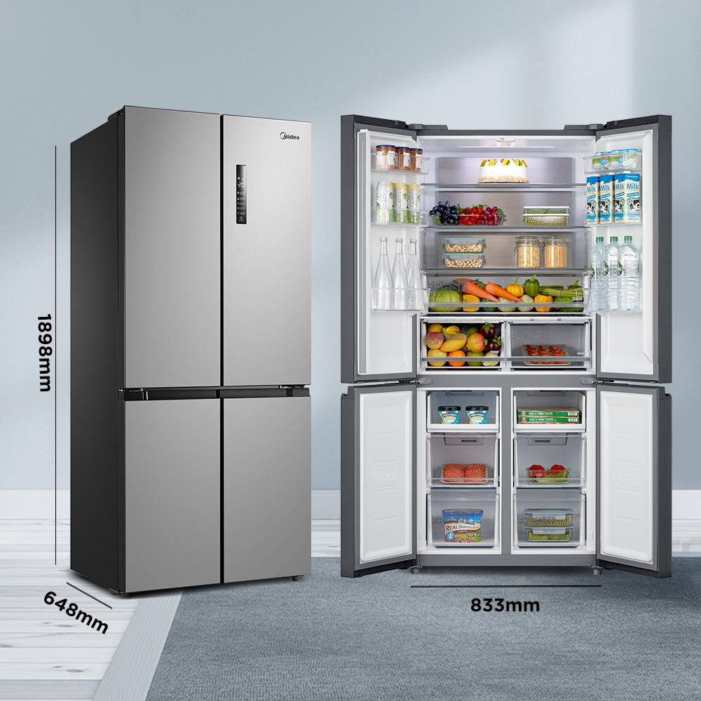 Refrigerador Side By Side Midea MRTT-4790S312FW / No Frost / 468 Litros / A+ image number 6.0