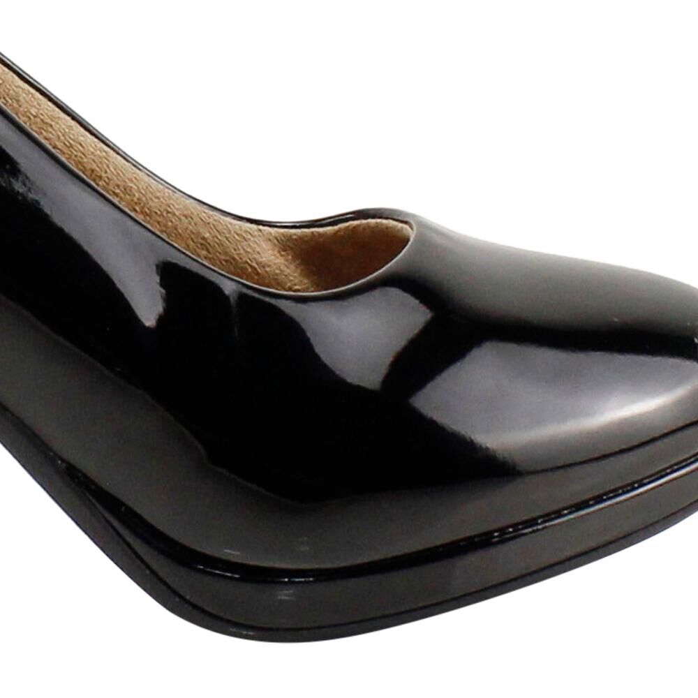 Zapato Con Taco New Walk Black image number 3.0