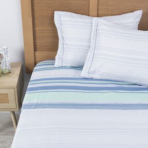 Sabana Estampada Plumetti 2 P Cypress