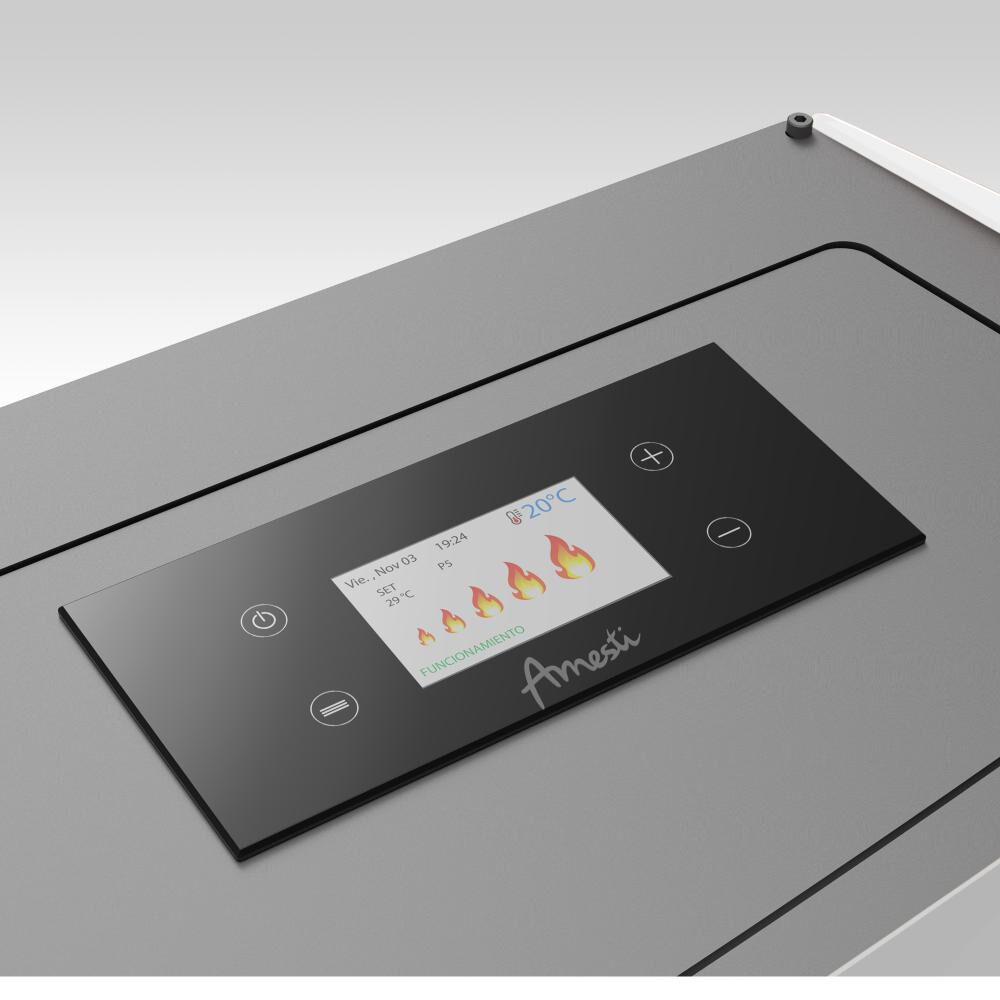 Estufa Pellet Amesti Slim 9000 Blanco image number 2.0