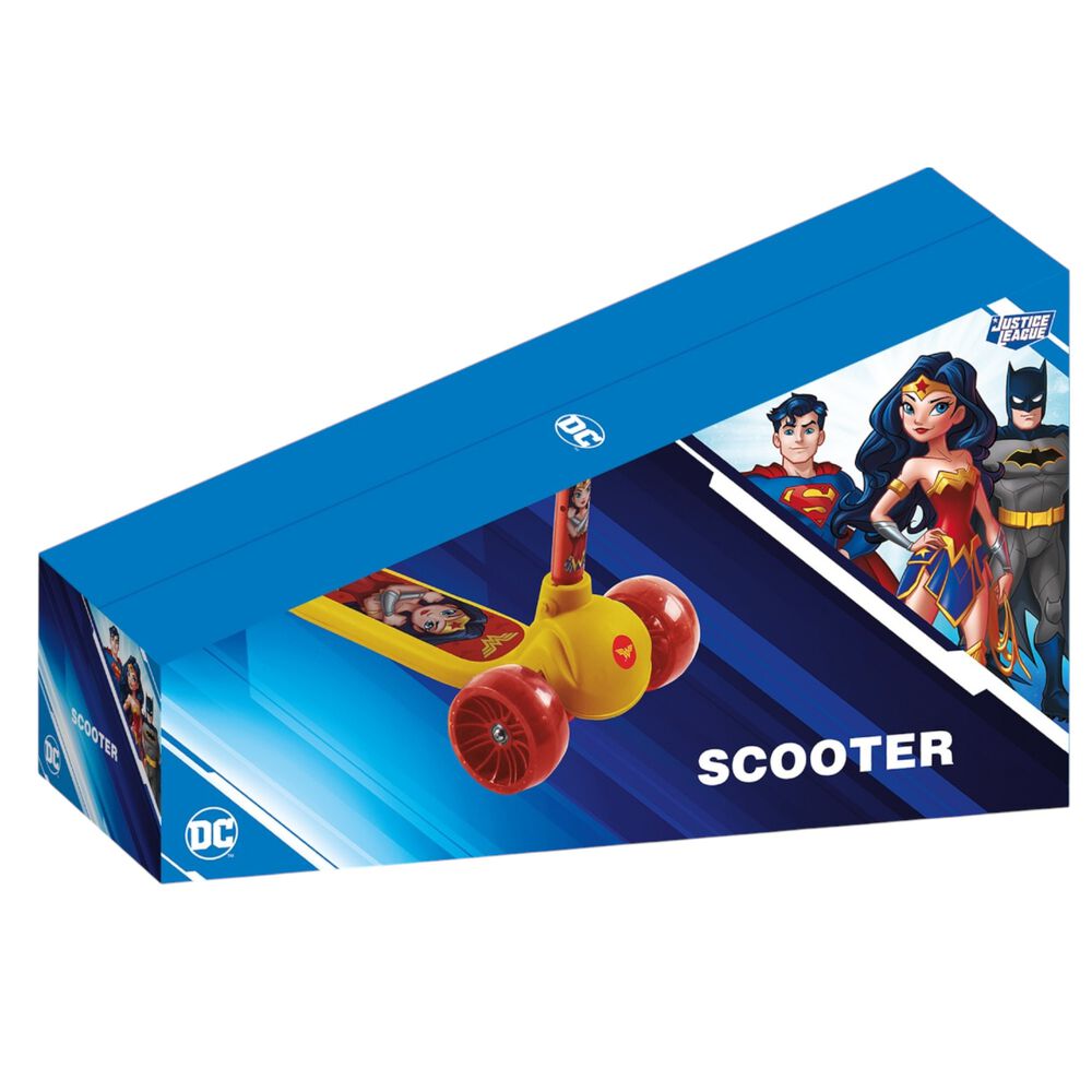 Scooter Infantil Reforzado Mujer Maravilla Dc Comics 3 Rueda image number 3.0