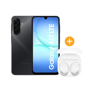 Smartphone Samsung Galaxy A17 LTE / 4G / 128 GB / Negro / Liberado + Aud&iacute;fonos Bluetooth Galaxy Buds Core Blanco