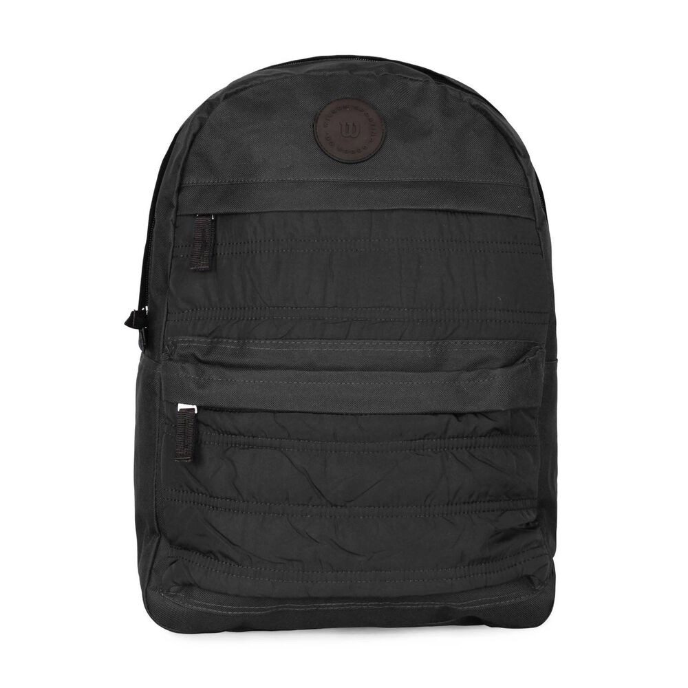 Pack Wilson Mochila Kansas Negra + Estuche Charlotte Negro image number 4.0