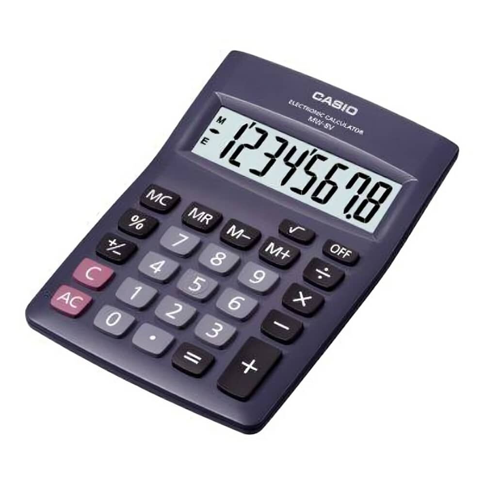 Calculadora Casio De Escritorio Mw-8v-bk image number 0.0