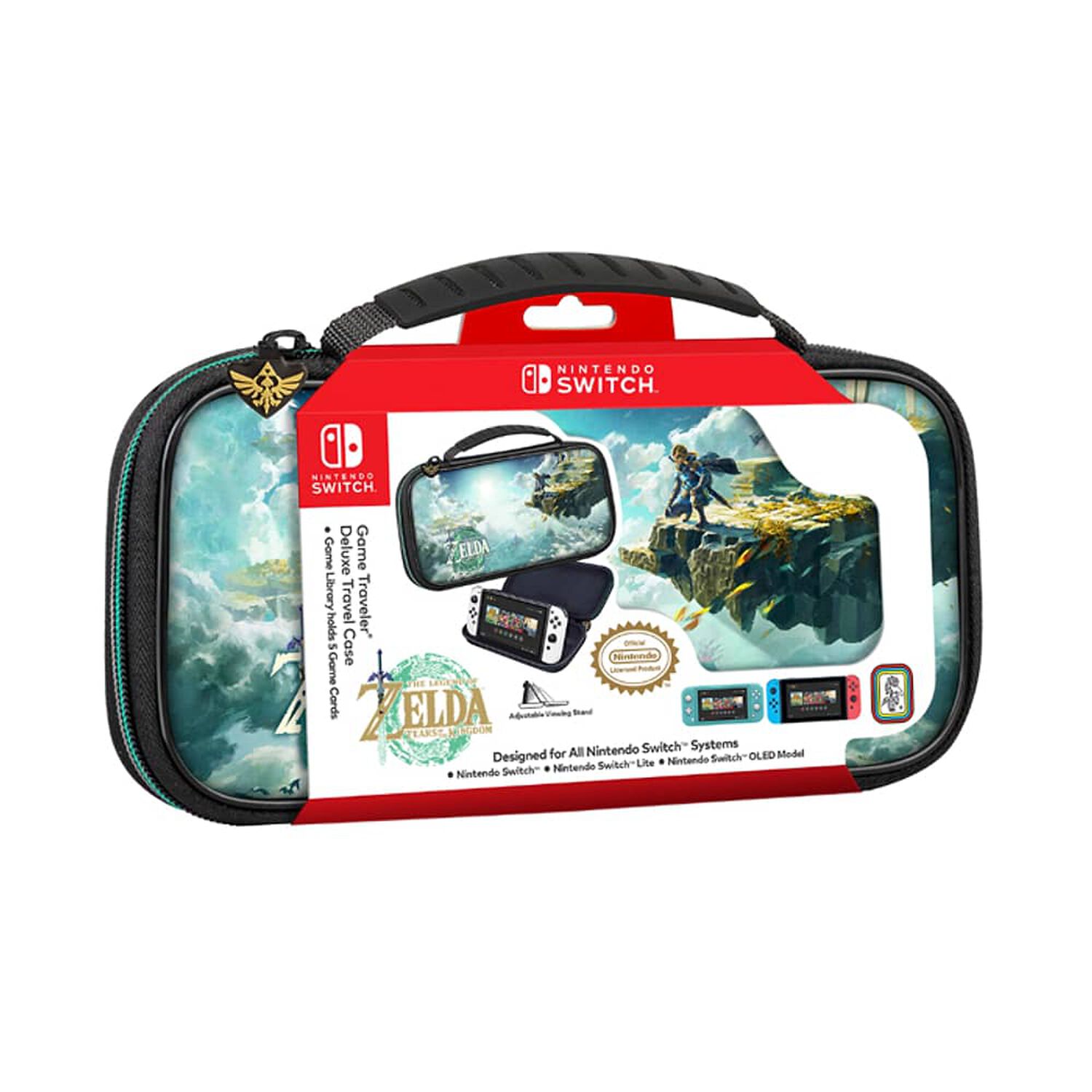 Bolso Original De Viaje The Legeng Of Zelda Tears Of The Kingdom - Nintendo Switch image number 0.0