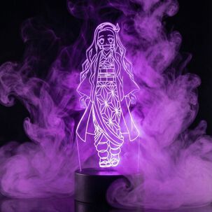 L&aacute;mpara 3d Nezuko Anime- Kimetsu No Yaiba