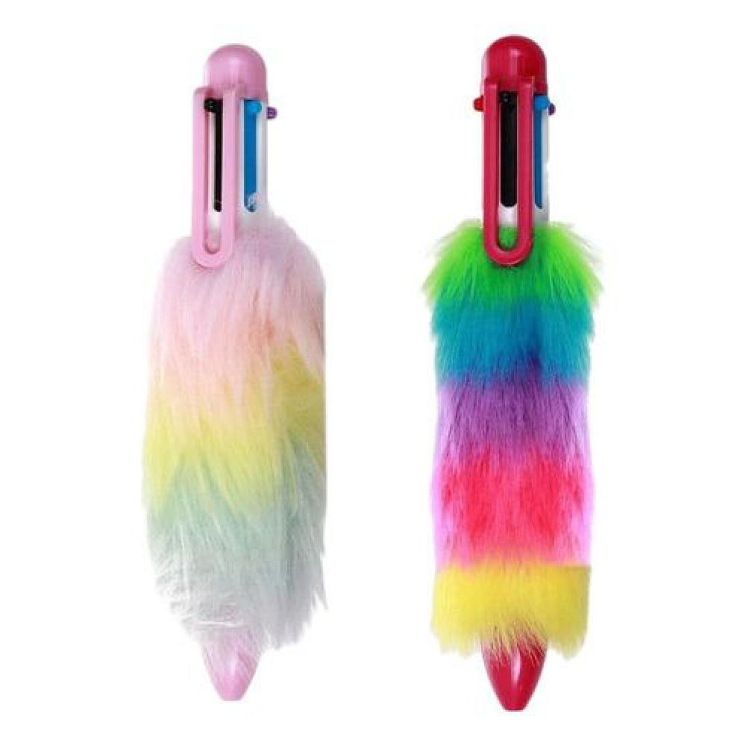 L&aacute;piz Felpa Plush Unicornio Arcoiris Kawaii image number 0.0