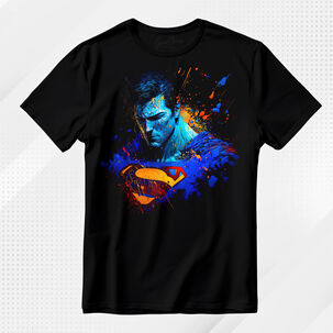 Polera Superman Pintura Gprodis