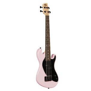 U-bass Cuerpo Sólido Fretted Pale Pink Ubass-sb-lp-fs Kala