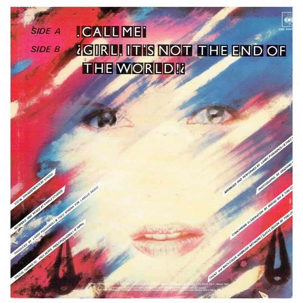 Spagna - Call Me | 12" Maxi Single Usado image number 1.0