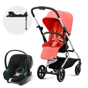Coche Travel System Eezy S Twist Plus Slv H.red + Aton B2 + Base
