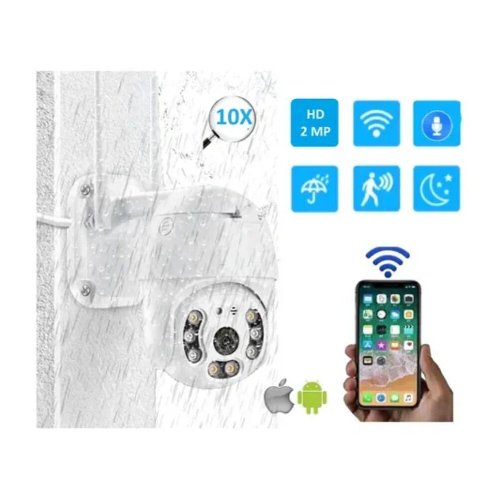 Camara Ip De Seguridad Exterior 1080 Domo 360 Ptz Land Wifi image number 2.0