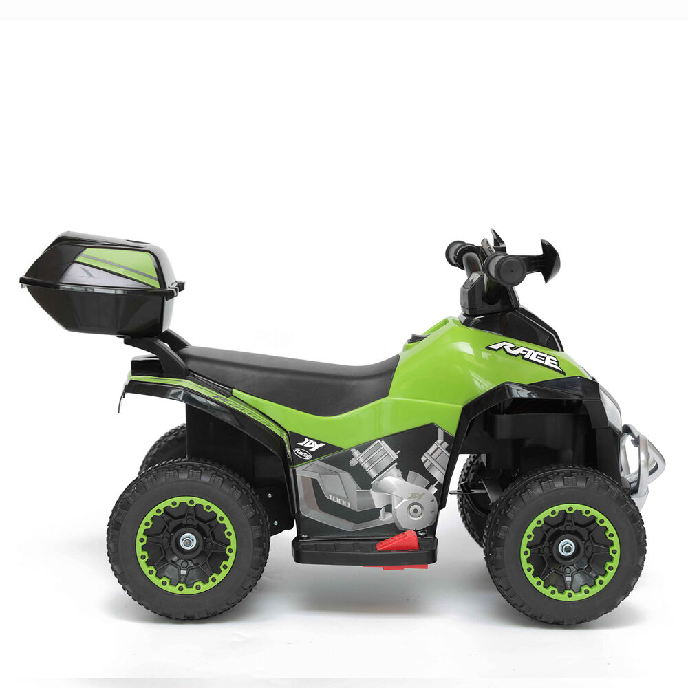 Cuatrimoto A Batería Quad Lx Verde Bebesit image number 4.0