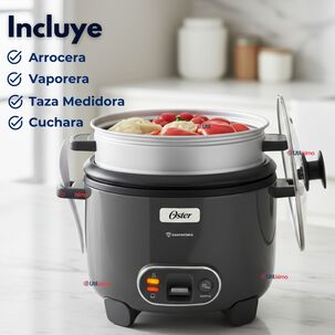 Oster Arrocera 3en1,recubrimiento Antiadherente 1,8 L Oster Diamondforcen,ckstrc10dfske Version 2026