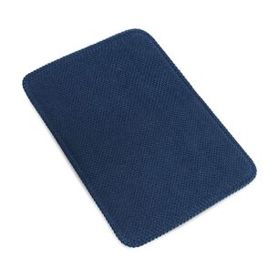Alfombra De Ba&ntilde;o Nautica Home Popcorn 40x60cm Azul