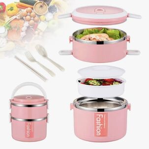 2 Capas Fiambrera Apilable