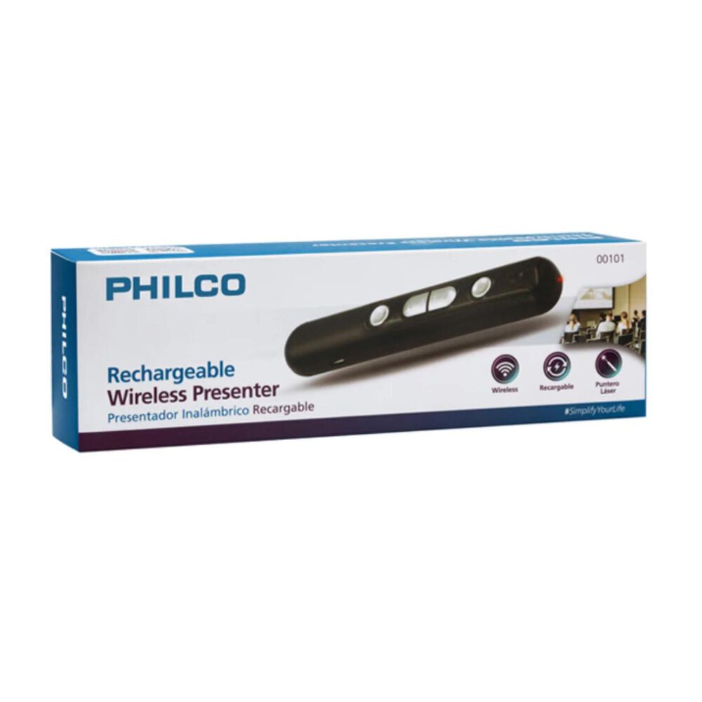 Puntero Laser Presentador Inalambrico Usb Recargable Negro image number 2.0
