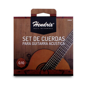 Set De Cuerdas Para Guitarra Acustica Espesor 0.10 - Ps