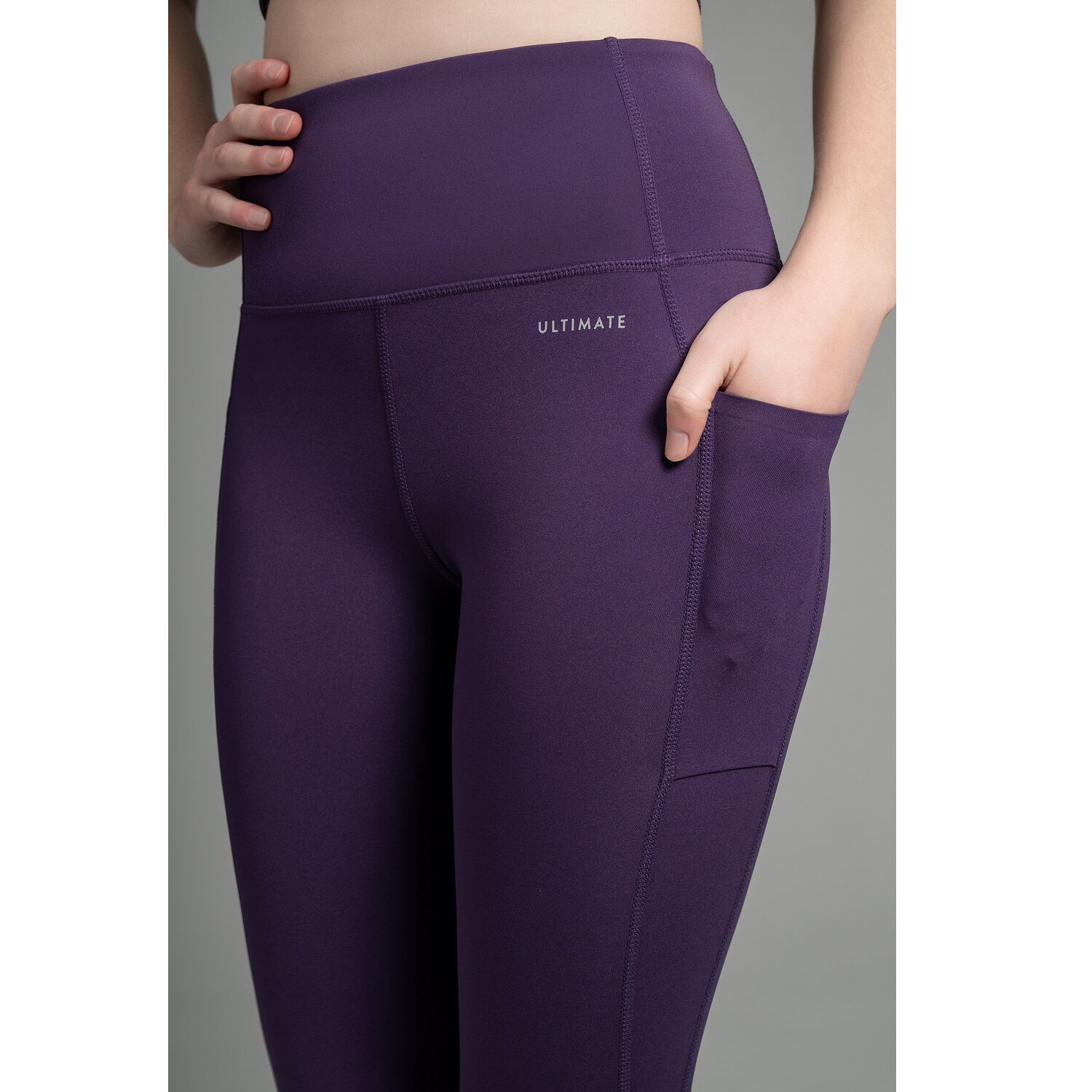 Ultimate Legging 7/8 Mujer Purple - S image number 4.0