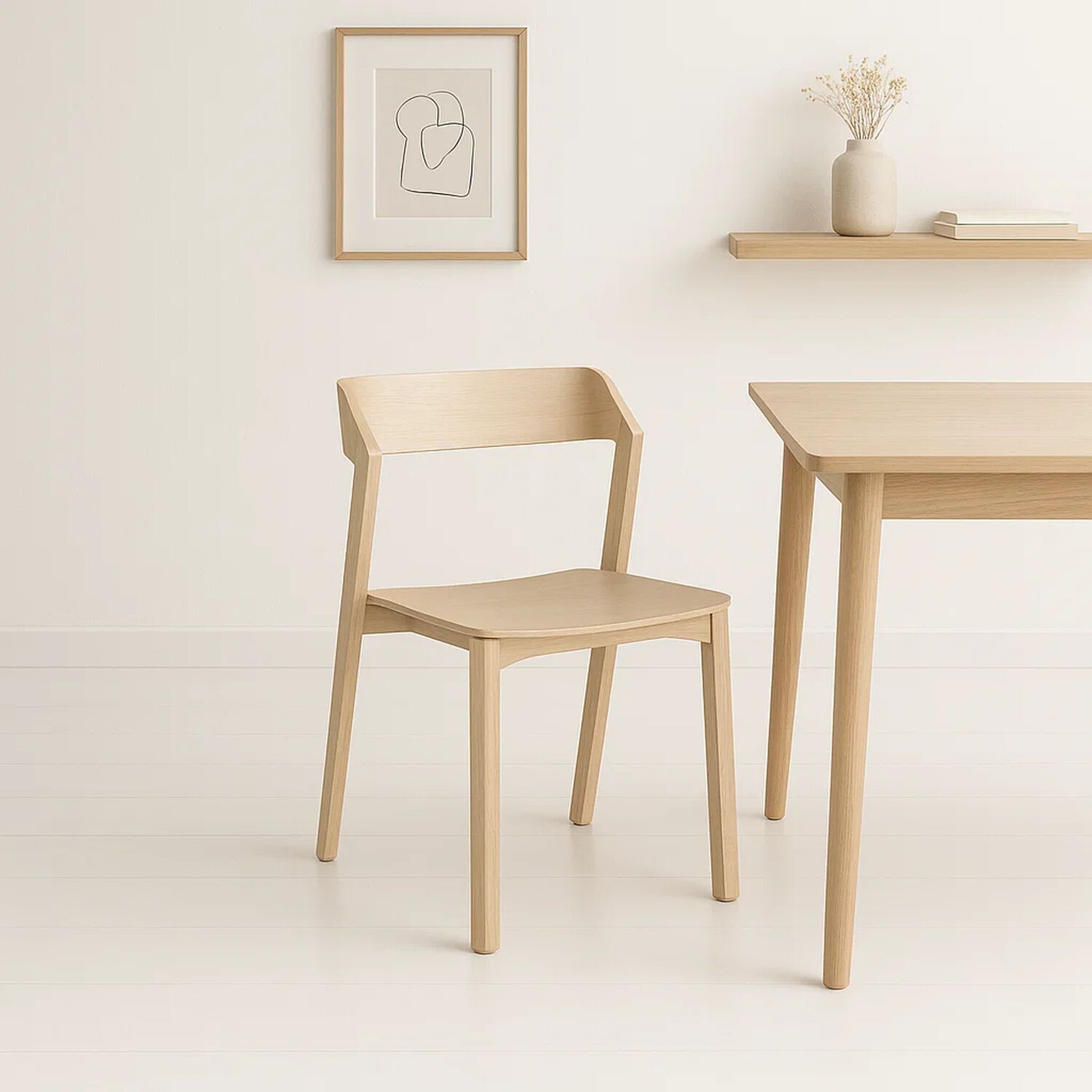 Silla De Comedor Madera Rover Viena Natural image number 1.0