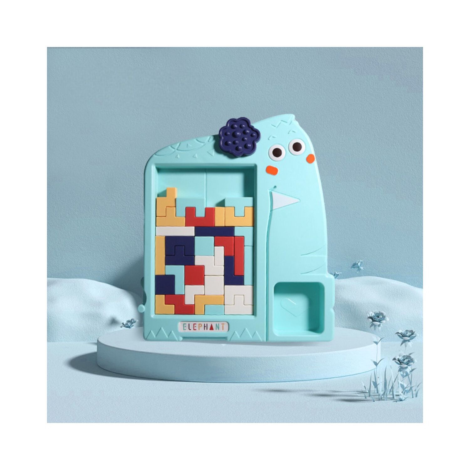 Juguete Tetris Rompecabezas Grande Elefante Para Ni&ntilde;os image number 0.0