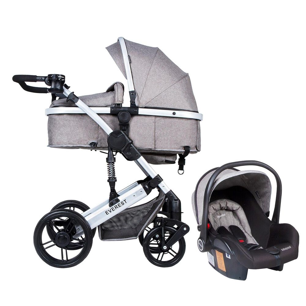 Coche Travel System Everest Grey image number 0.0