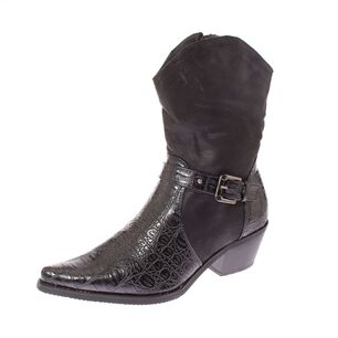 Bota Vaquera Negro Via Franca Art. 52107black