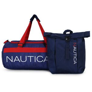 Bolso Valar + Mochila Bend Azul Nautica