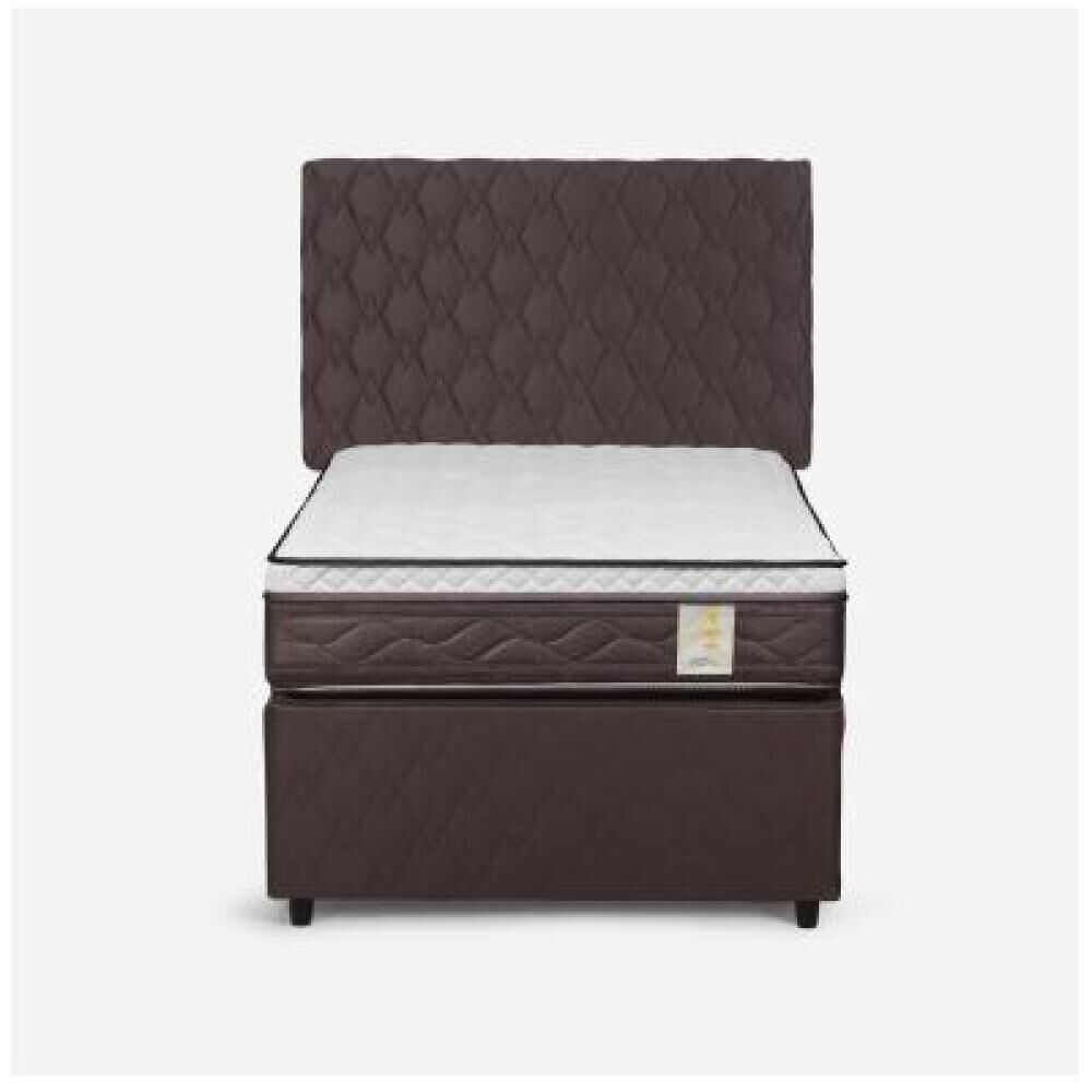 Cama Nido Rosen New Style 4 Plus / 1.5 Plazas / Base Normal + Respaldo image number 5.0