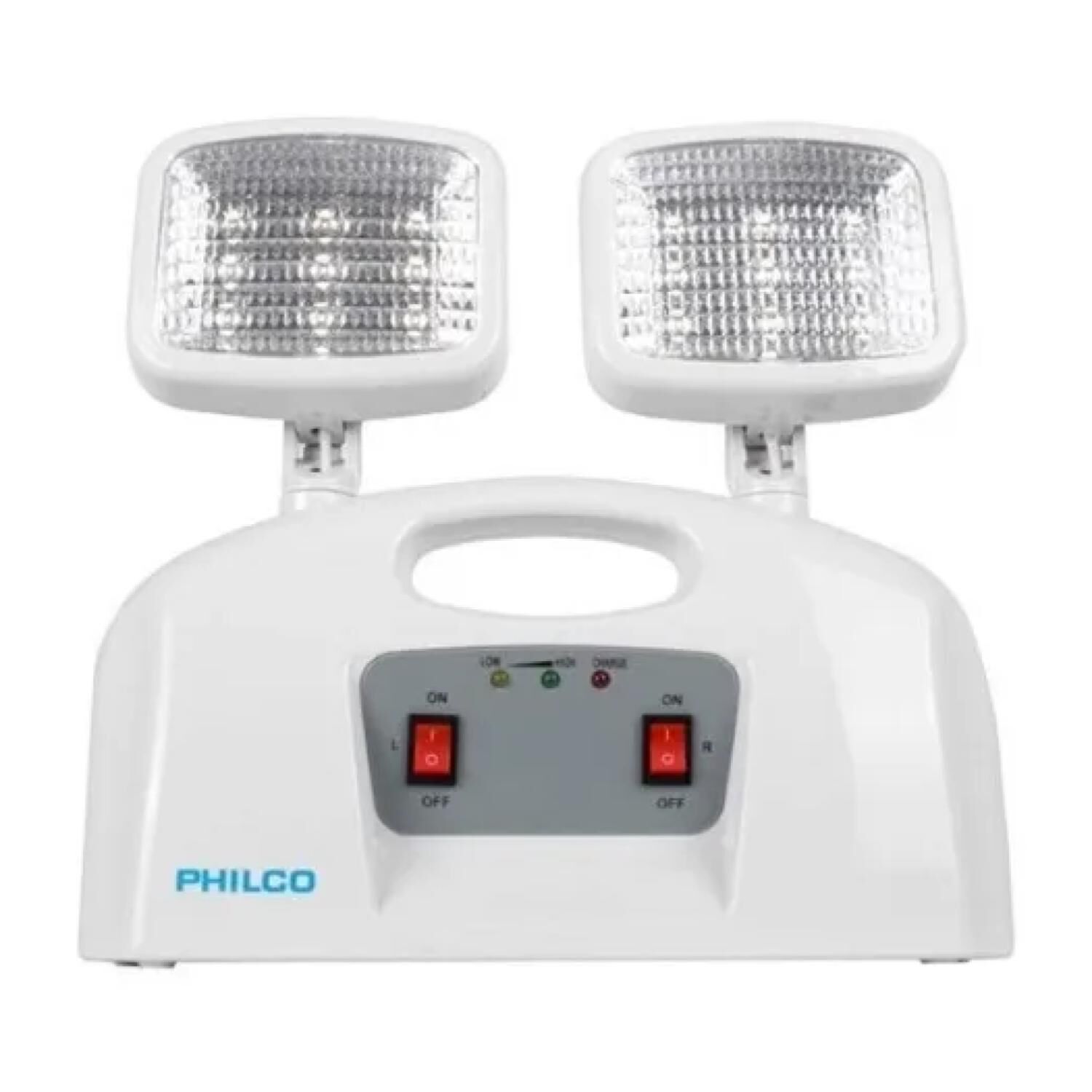 Lampara De Emergencia 2 Focos 18led Blanco At58 image number 0.0