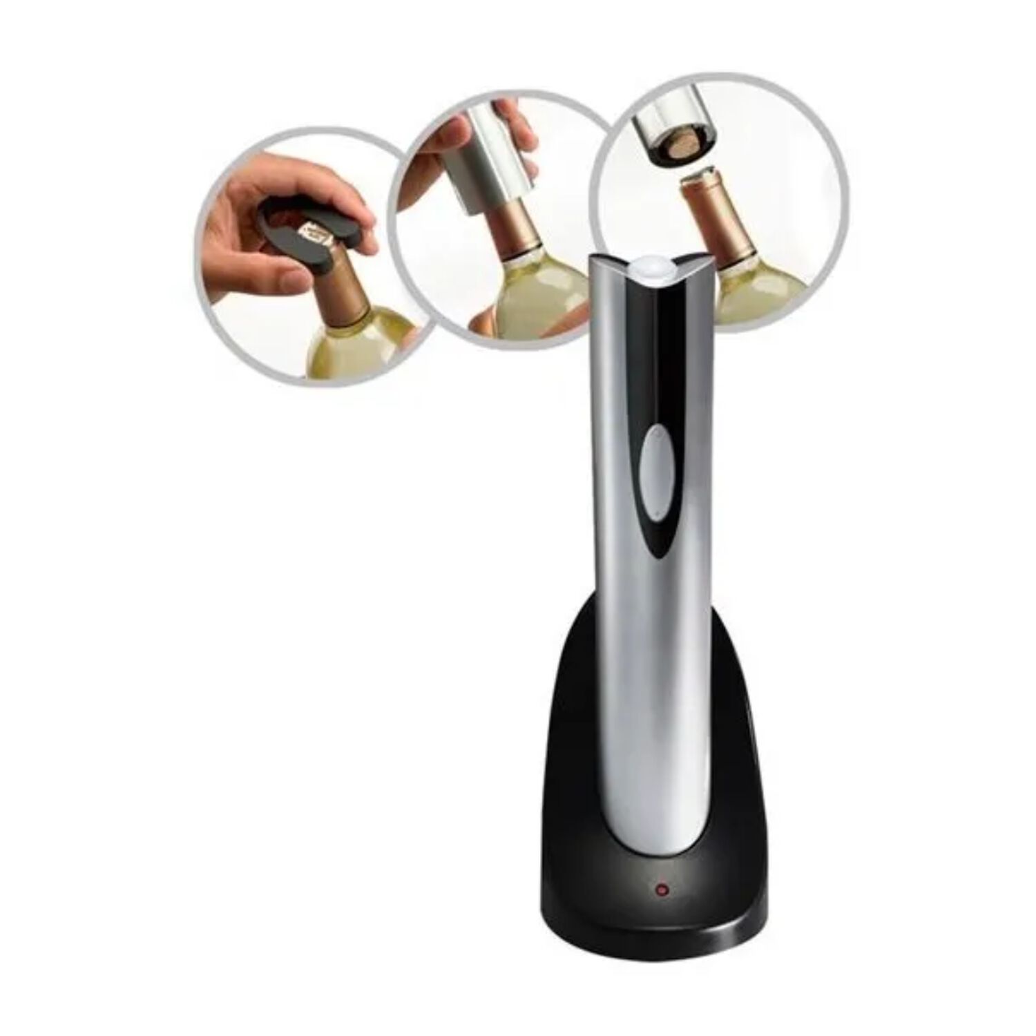 Oster Descorchador El&eacute;ctrico 4207 &ndash; Plateado image number 2.0