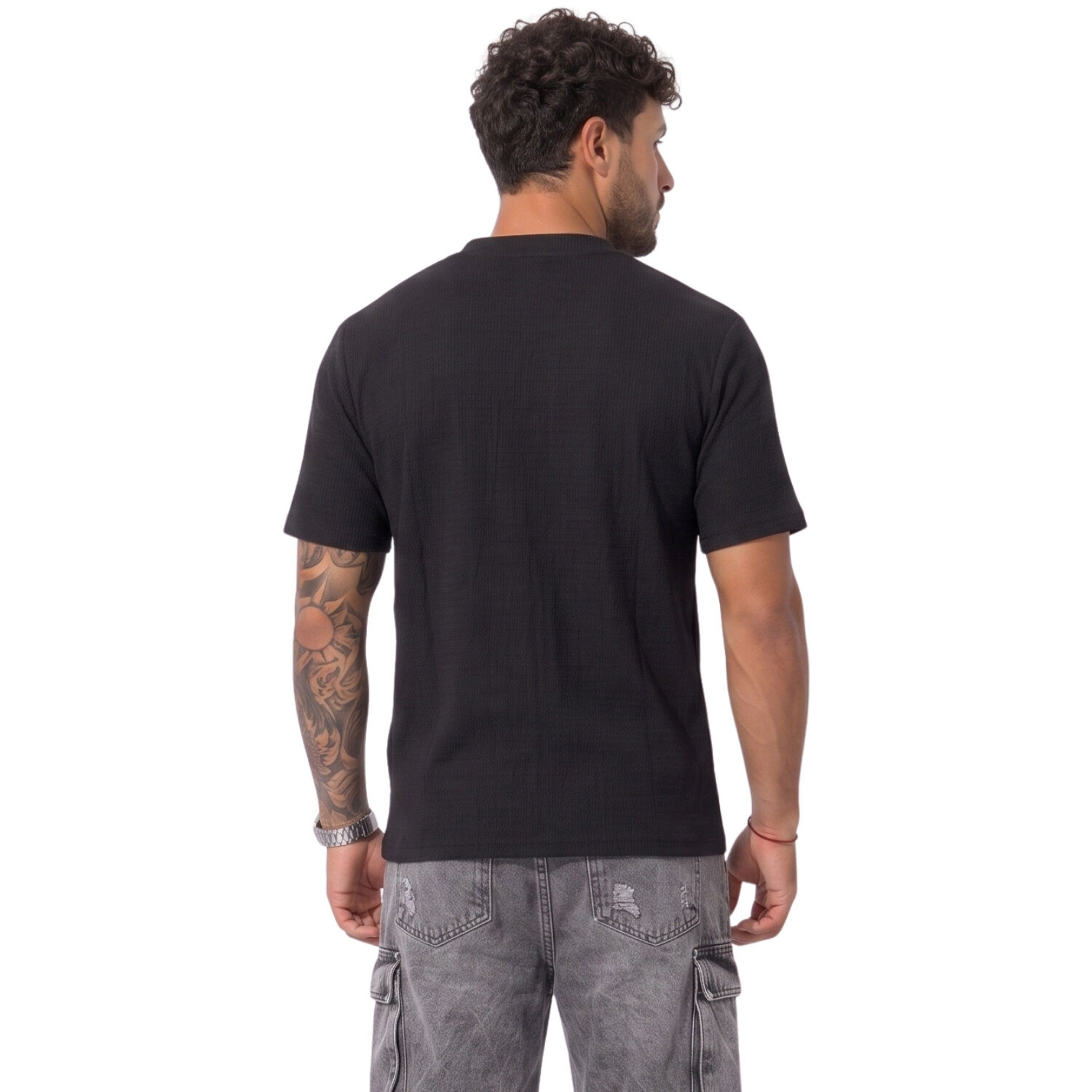 Polera Polo Hombre Textura Verano Dubai image number 2.0