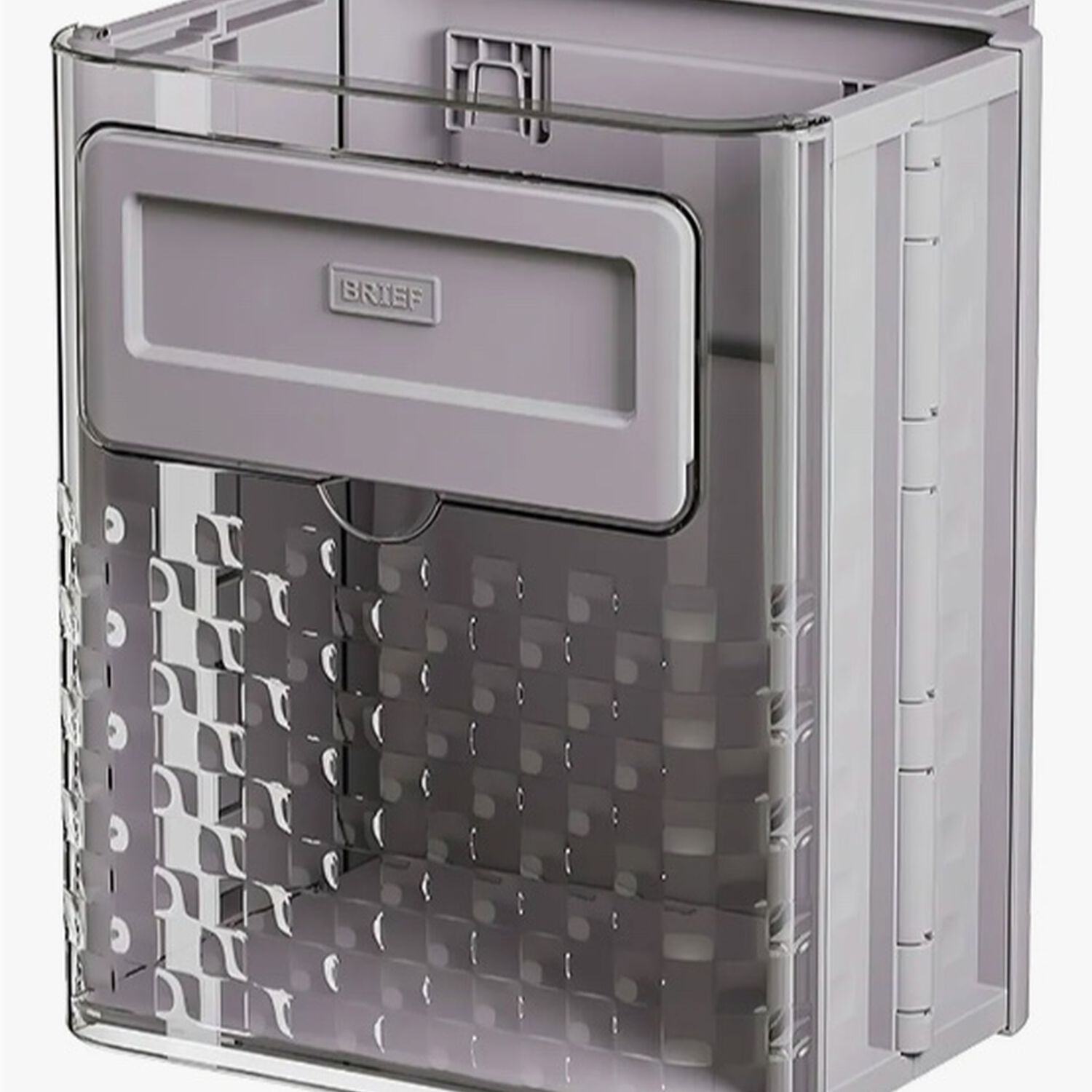 Basurero Plegable Gris image number 0.0