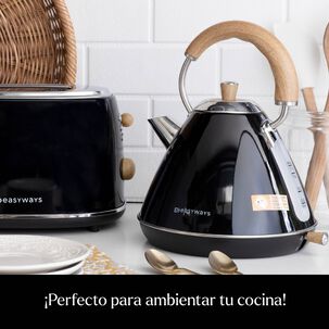 Hervidor Design Negro 1,7 L Easyways