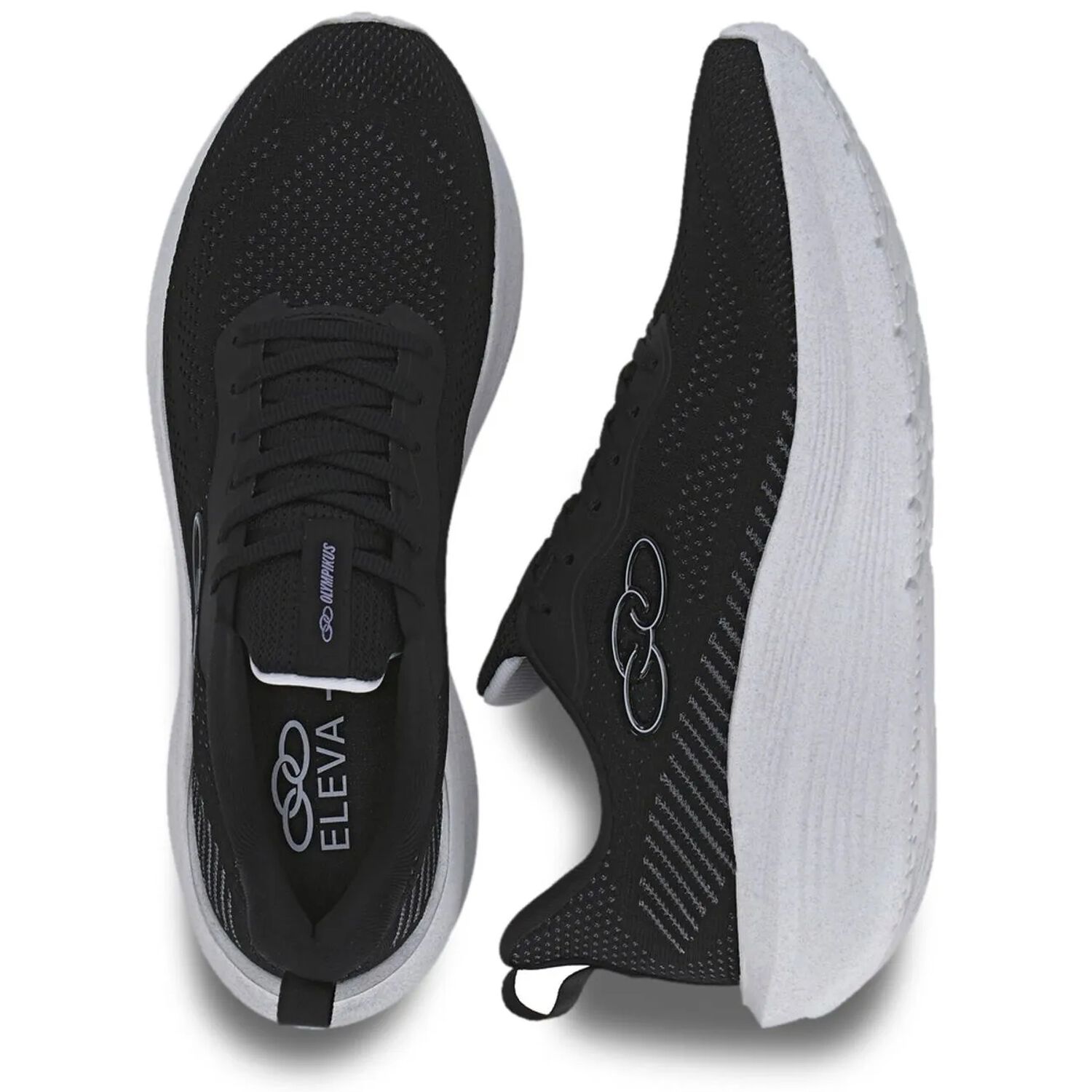 Zapatilla Hombre Rayo Negro/blanco image number 2.0